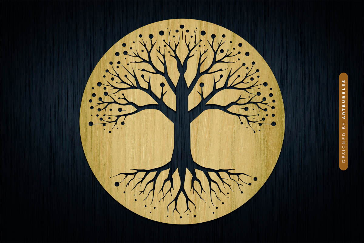 Tree of Life SVG Laser Cut Files Bundle Image 6.jpg