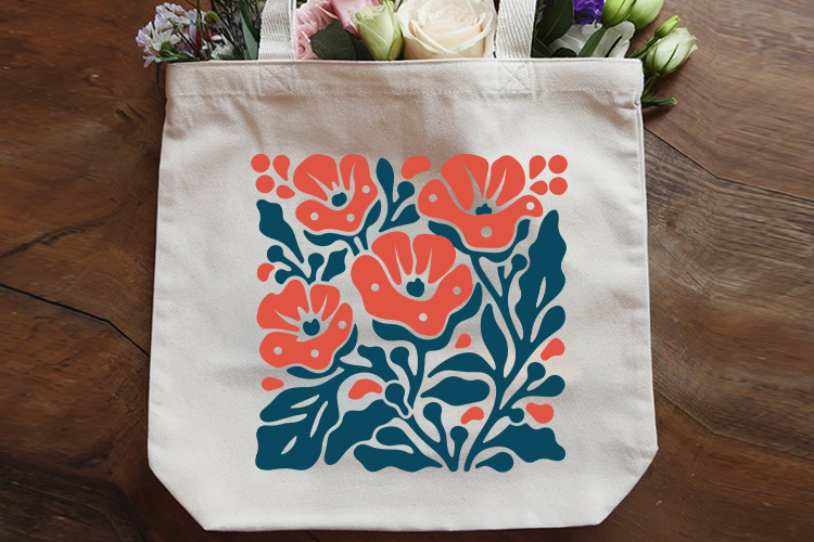 Abstract Groovy Flower Vector SVG tote Bag Mockup Image.jpg