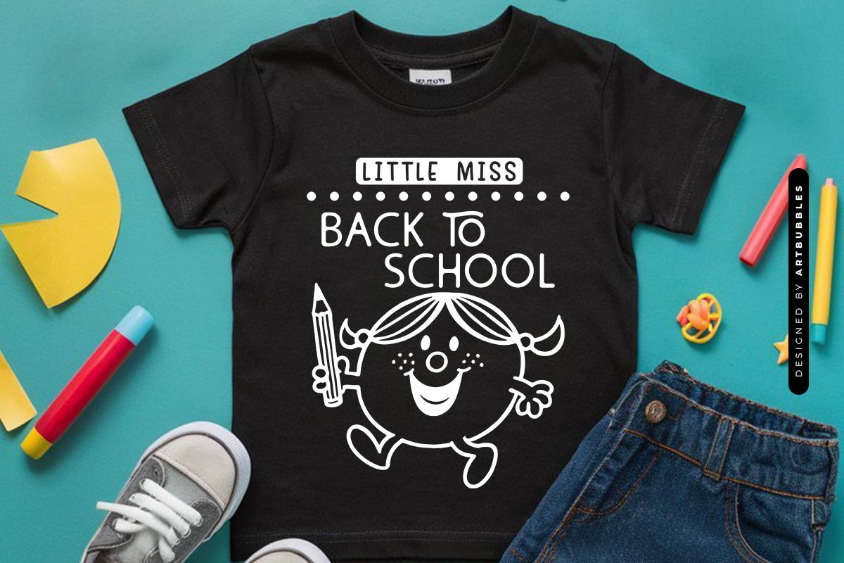 Little Miss Back to School SVG Shirt Mockup Image.jpg