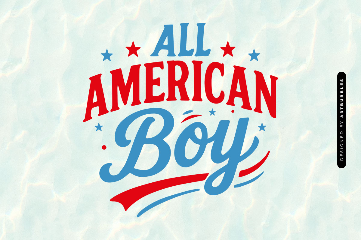 All American Boy - Cricut 4th of July SVG Image.jpg
