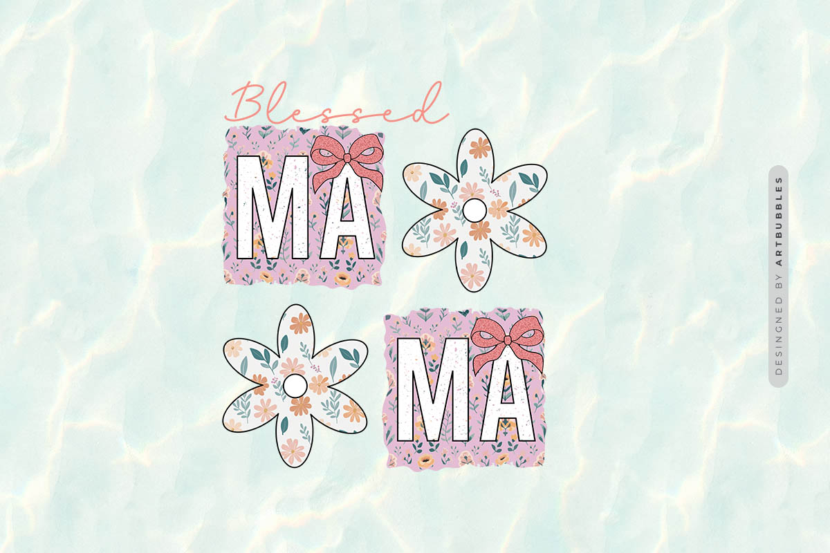 Blessed Mama - Coquette Mothers Day Sublimation Image.jpg