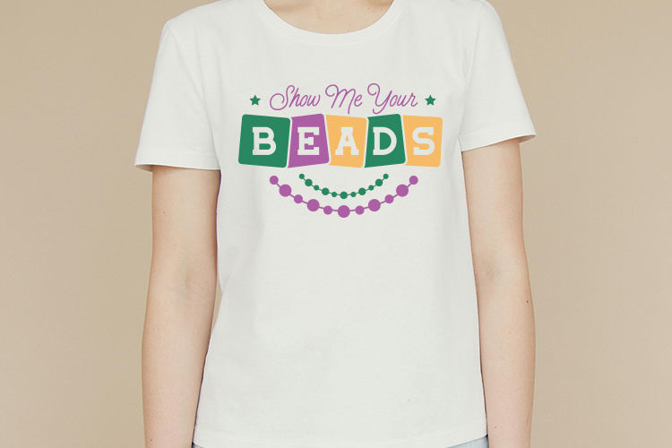 Show Me Your Beads - Mardi Gras Cut File SVG Shirt Mockup image.jpg