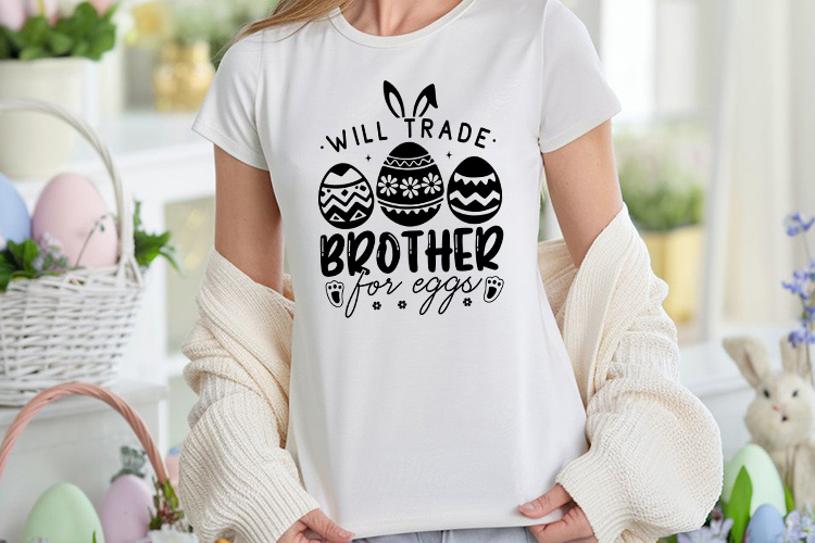 Will Trade Brother for Eggs - Easter SVG Shirt Mockup Image.jpg
