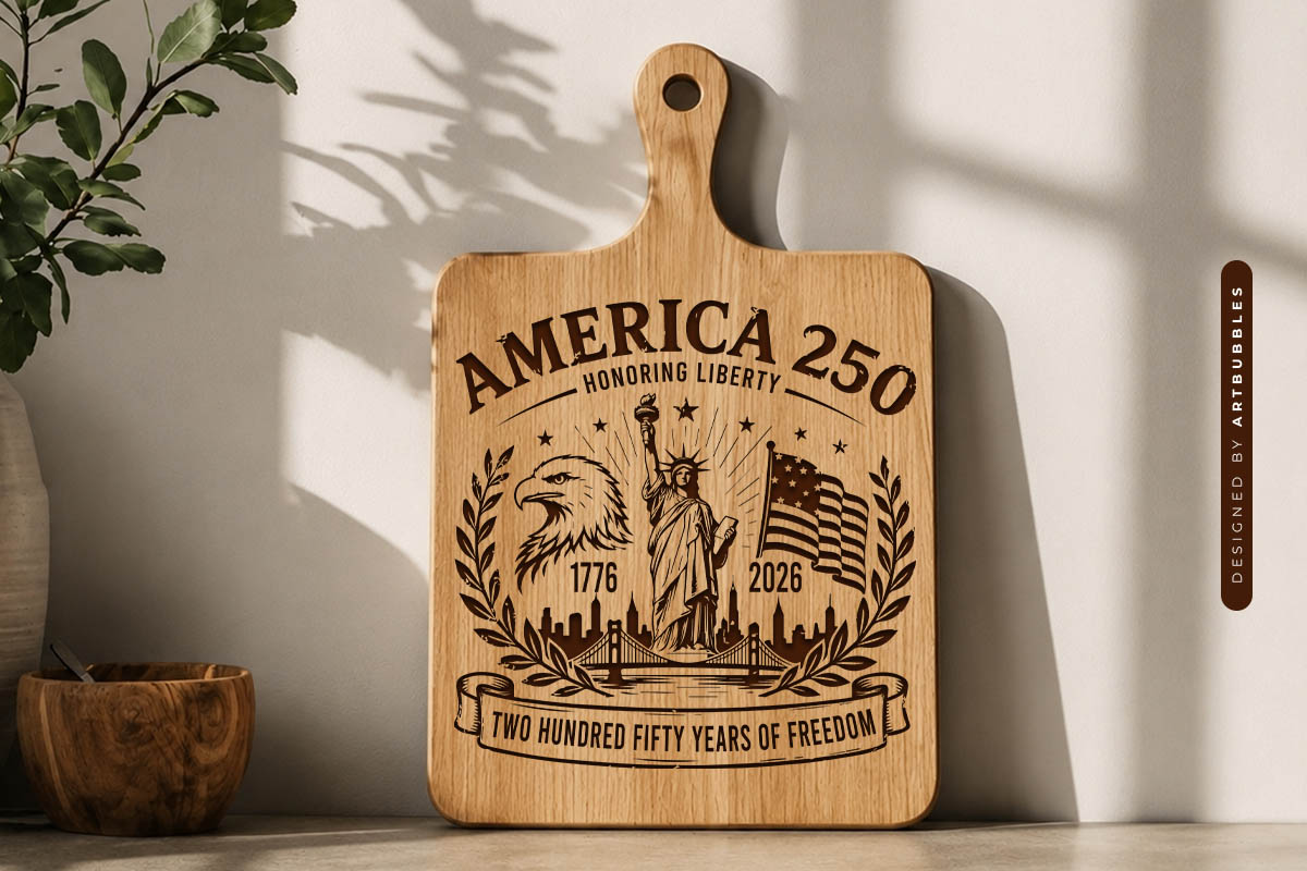 America 250 Years Cutting Board SVG Image 2.jpg