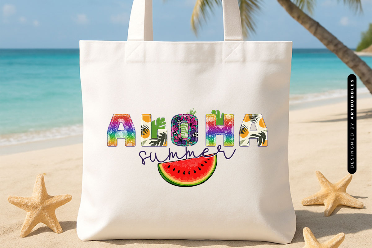 Aloha Summer Sublimation Design PNG Tote Bag Mockup Image.jpg