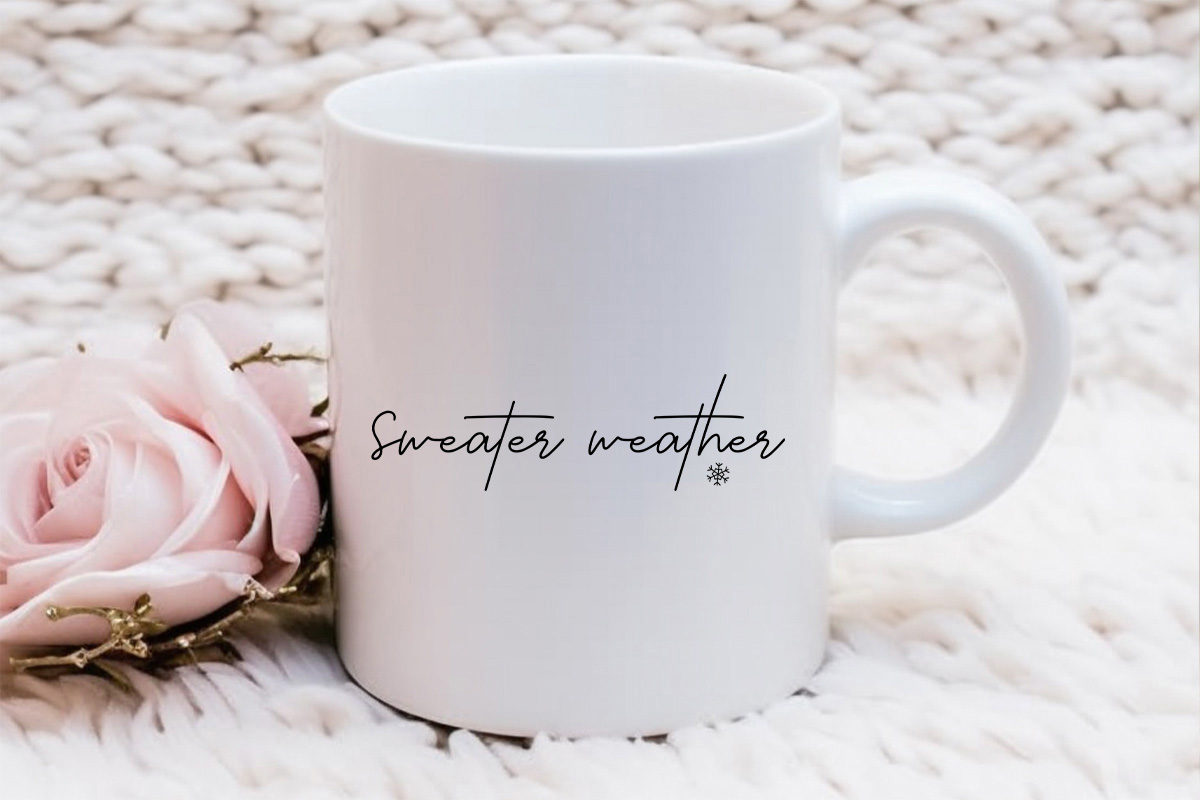 Sweater Weather - Winter Saying SVG Mug Mockup Image.jpg