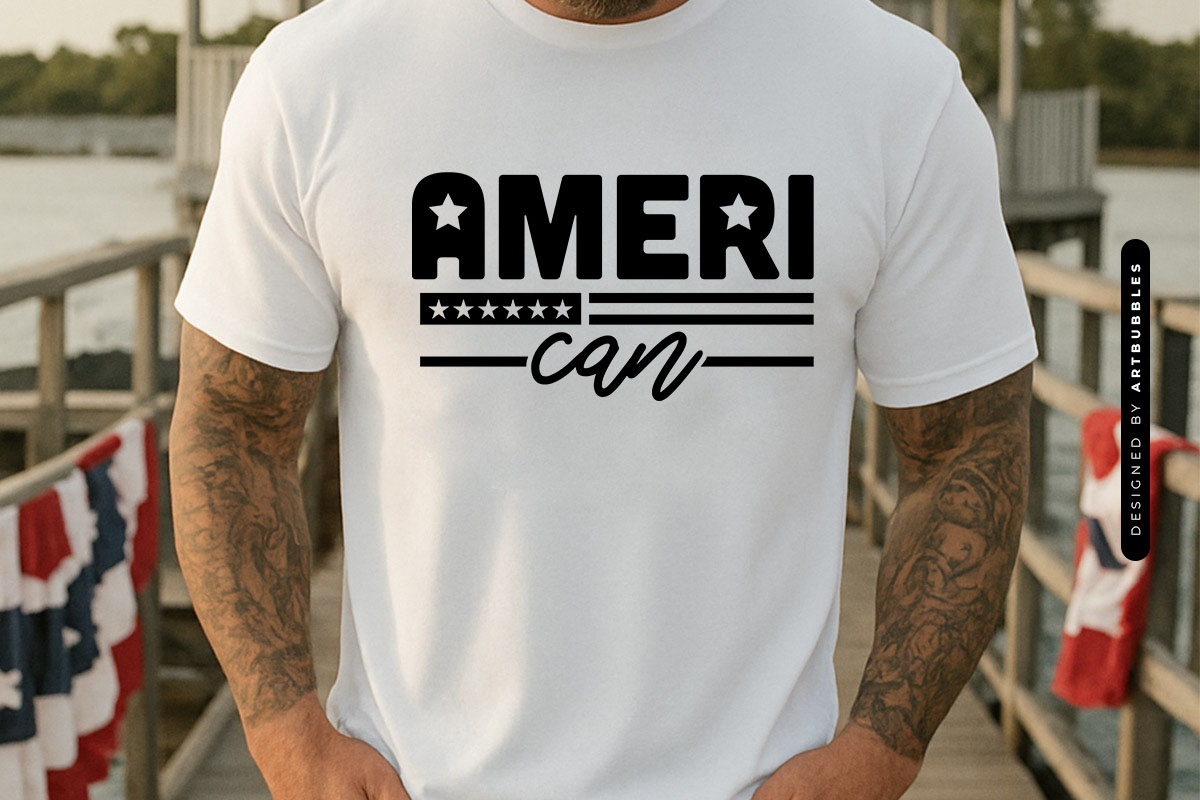 American Can - 4th of July SVG Funny T-shirt Mockup Image.jpg