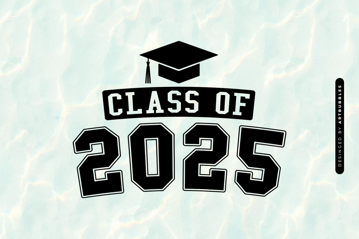 Class of 2025, Graduation SVG Cut File Image.jpg