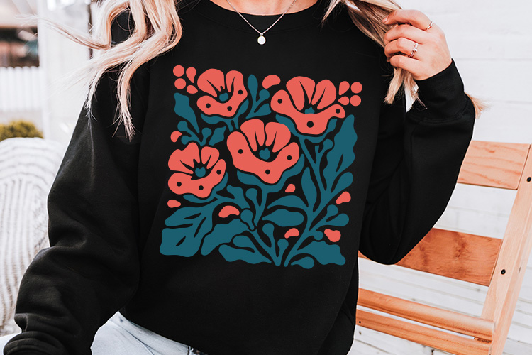 Abstract Groovy Flower Vector SVG Sweatshirt Mockup Image.jpg