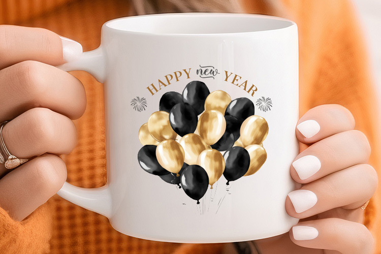 Happy New Year Sublimation PNG Design Mug Mockup Image.jpg