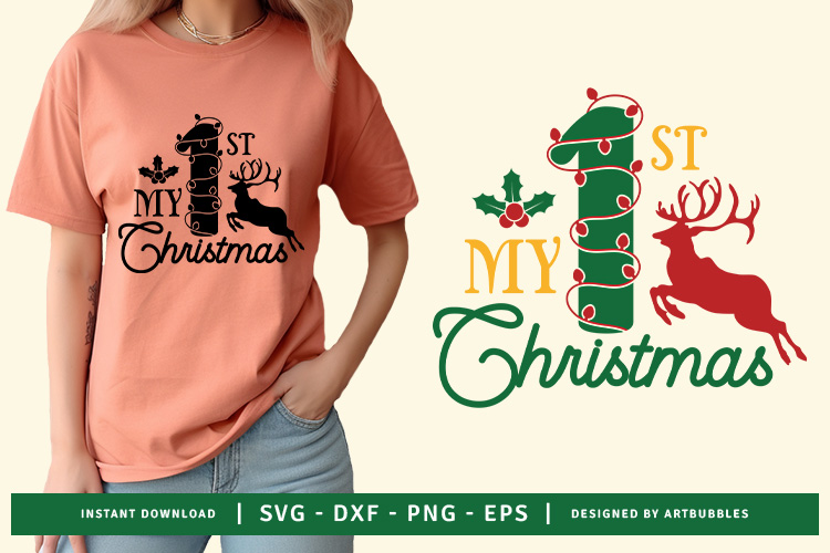 My 1st Christmas SVG Cut File Image.jpg