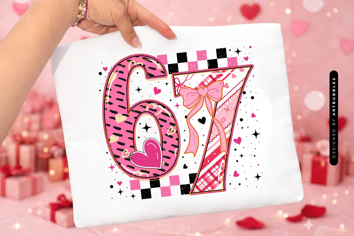 Coquette Valentine 67 Sublimation Print PNG Tshirt Mockup Image.jpg