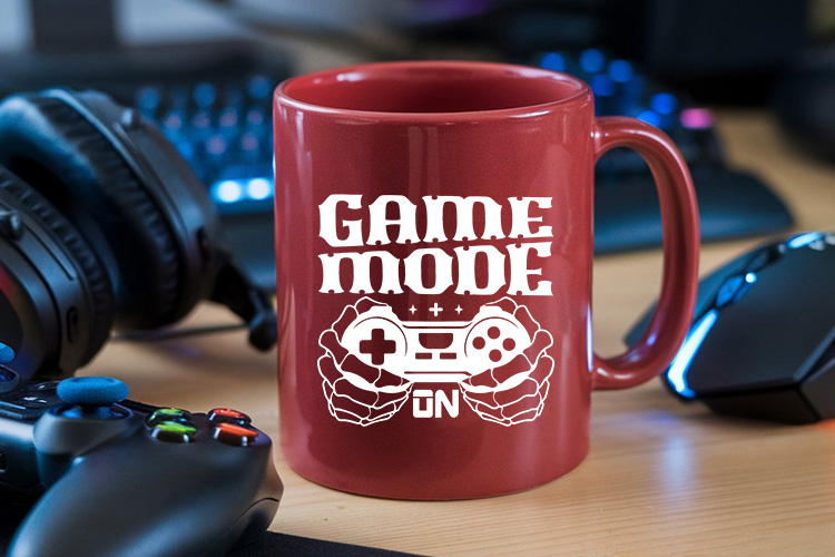 Game Mode On - Gaming Vector SVG Mug Mockup image.jpg
