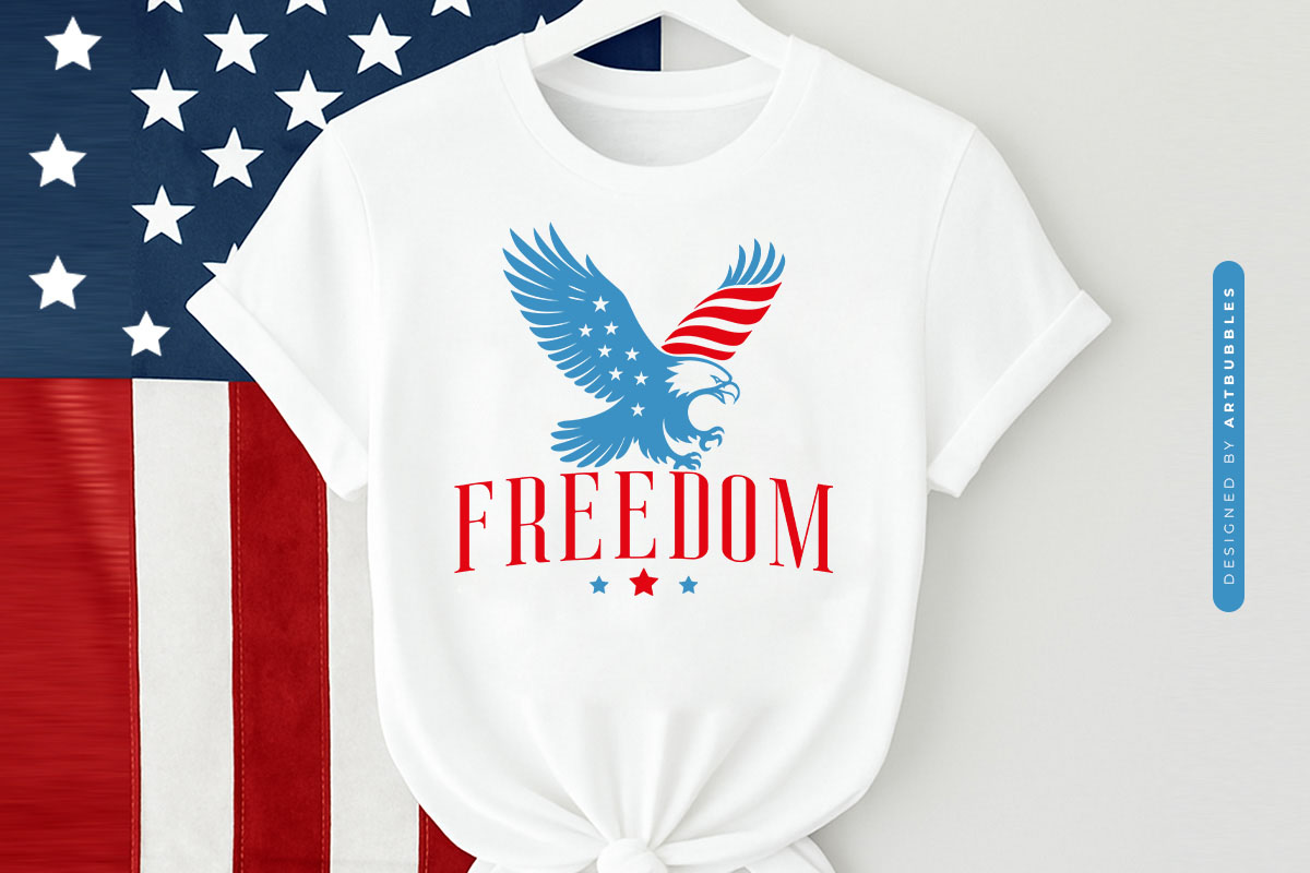 Freedom - Fourth of July SVG Vector