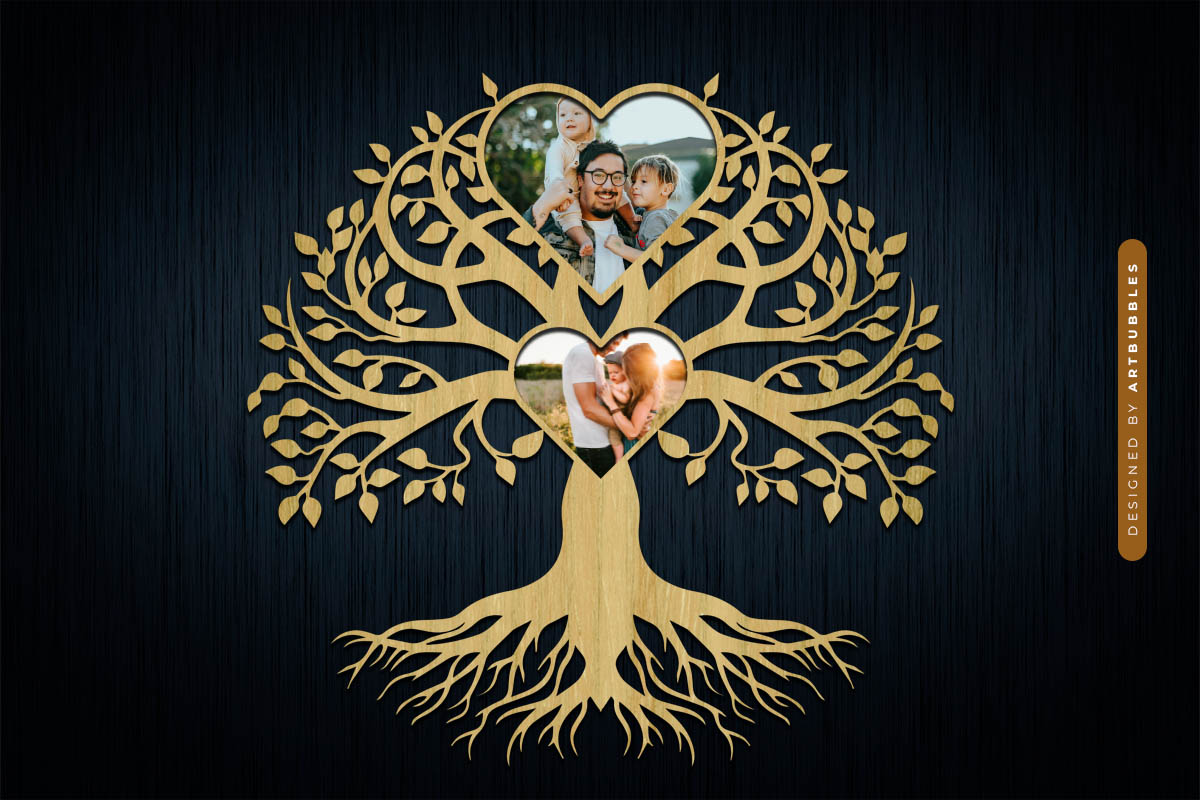 Tree of Life SVG Laser Cut Files Bundle Image 4.jpg