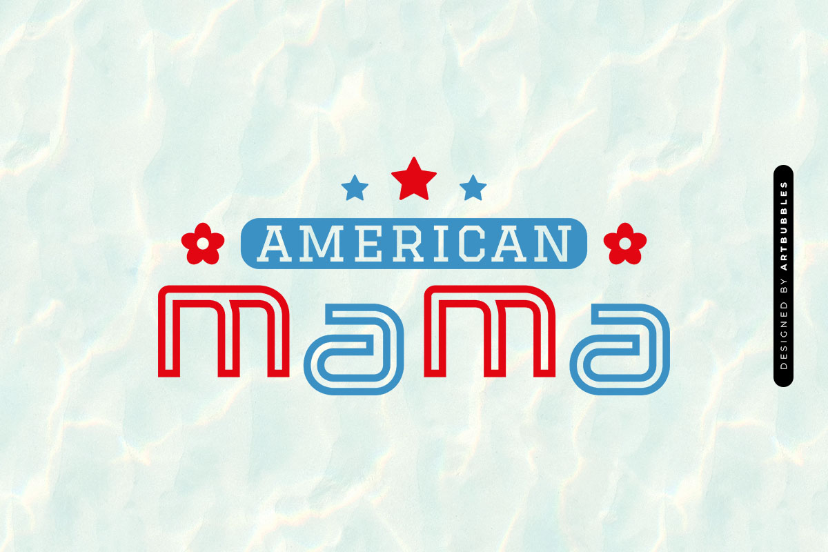 American Mama - Mom 4th of July SVG Image.jpg