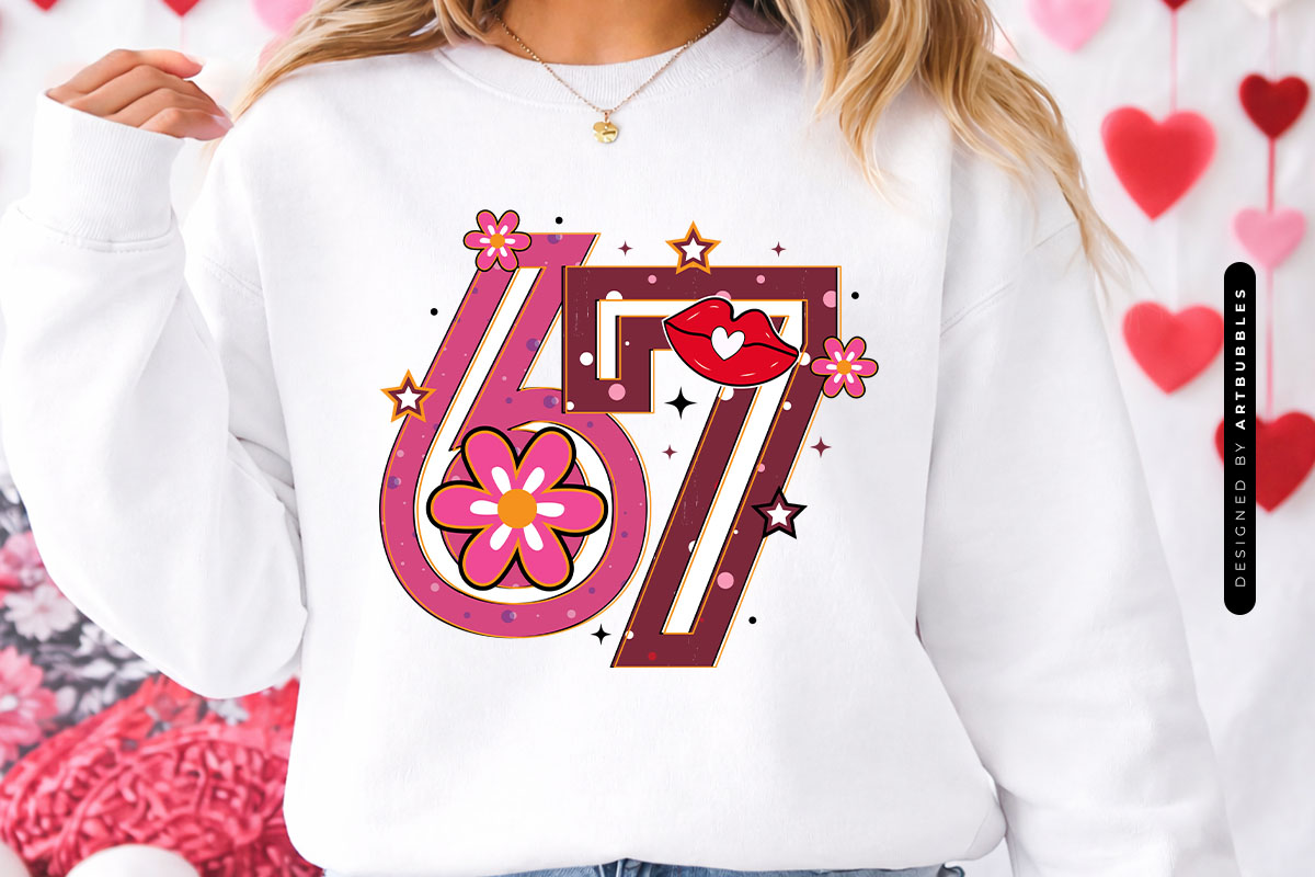 67 Valentine's Day Sublimation Print