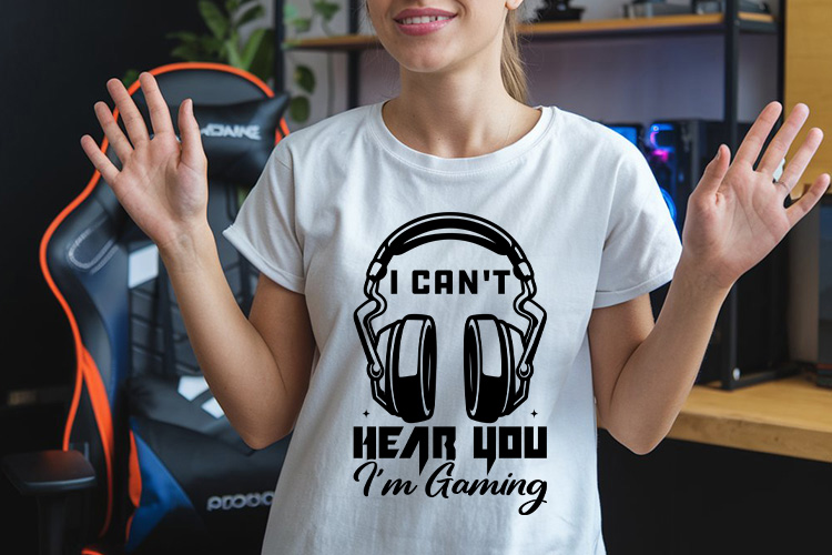 I can't Hear You I'm Gaming SVG Vector Shirt Mockup image.jpg