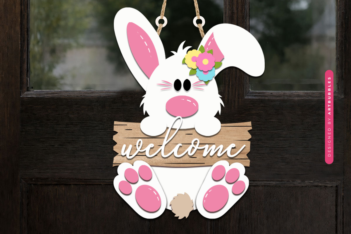 Easter Bunny Welcome Sign SVG Image 2.jpg