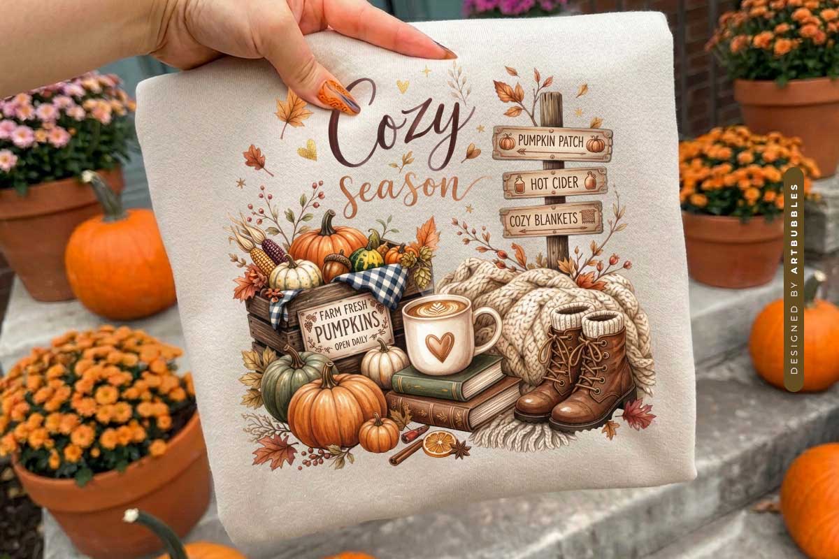 Fall Autumn PNG Sublimation Designs Bundle Tote Mockup Image.jpg