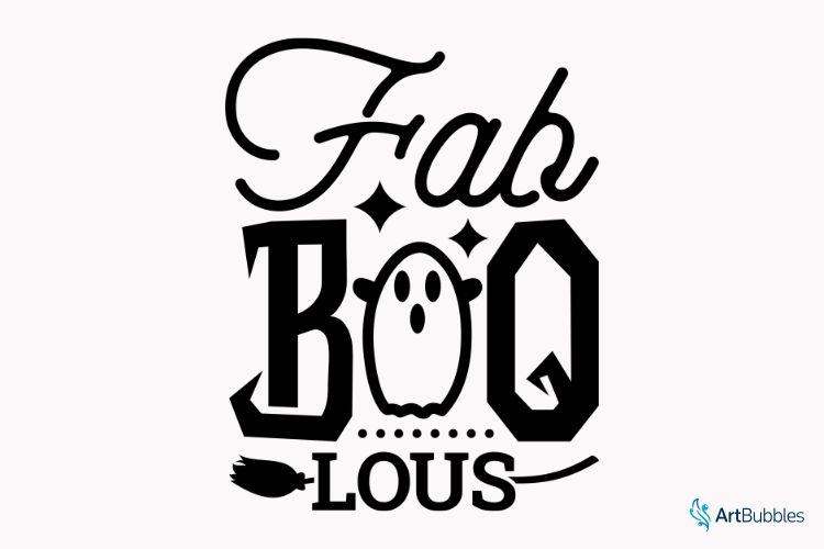 Fab Boo Lous - Spooky Halloween SVG
