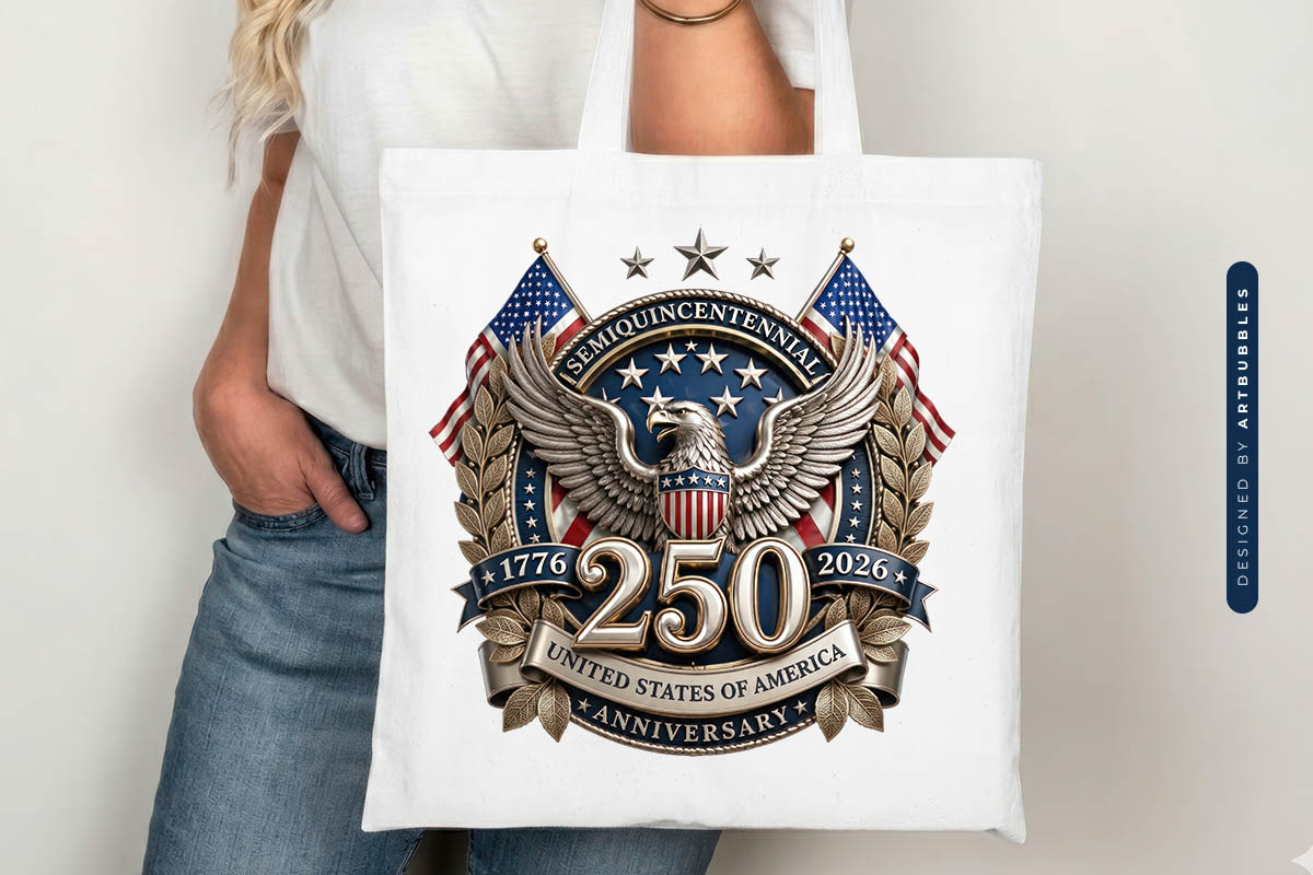 250 United States of America PNG Sublimation Tote Mockup Image.jpg