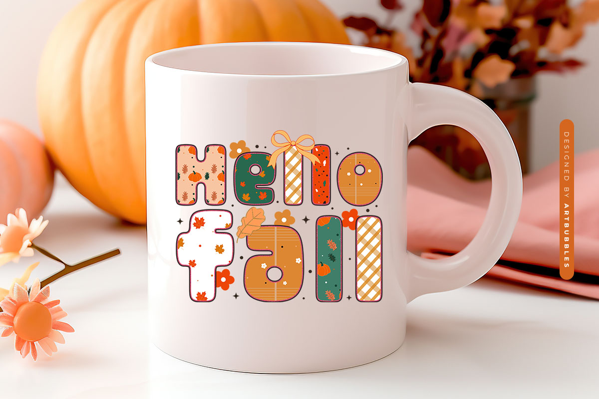 Preppy Hello Fall Sublimation Print Mug Mockup Image.jpg