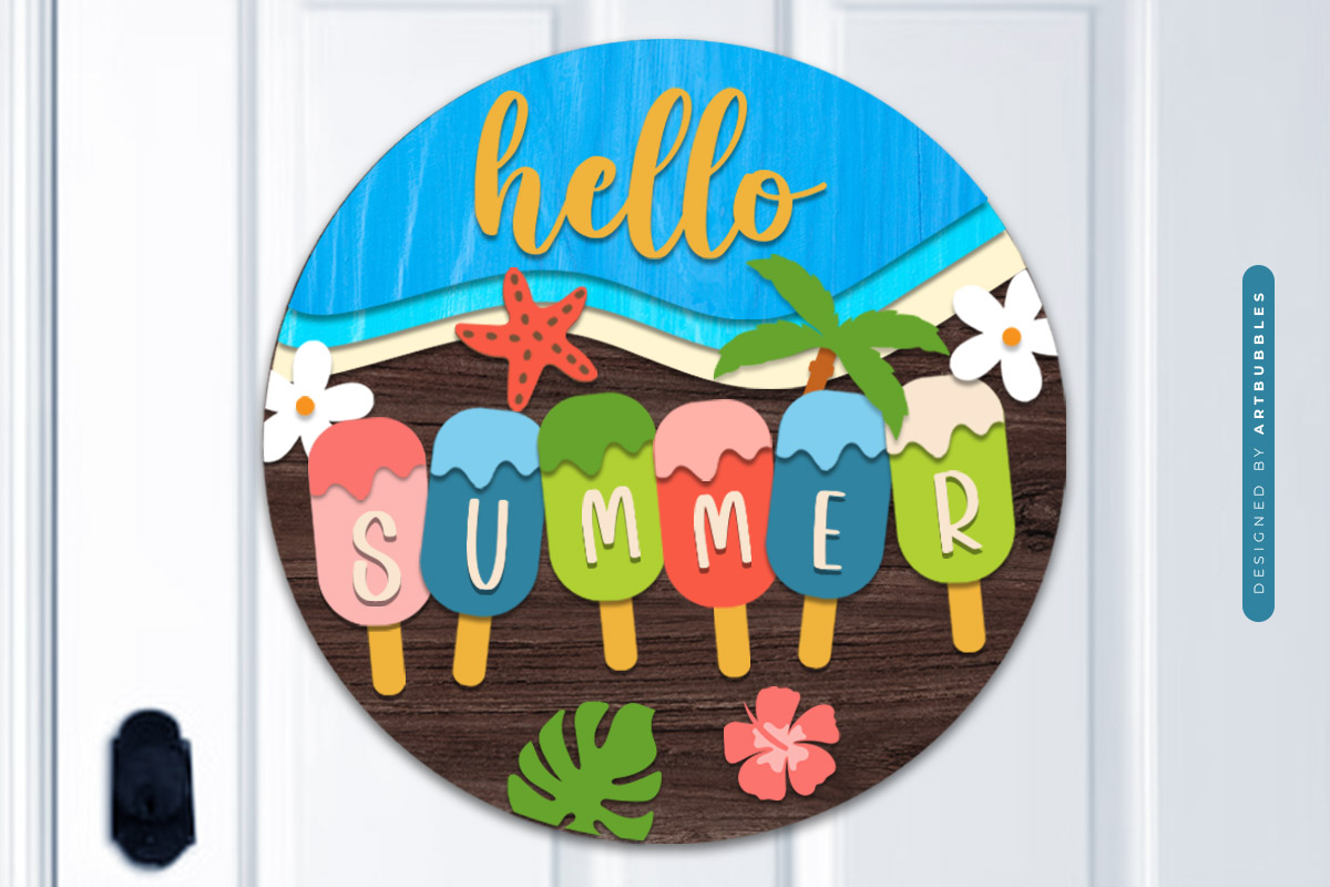 Laser Cut Hello Summer Sign SVG Image 2.jpg