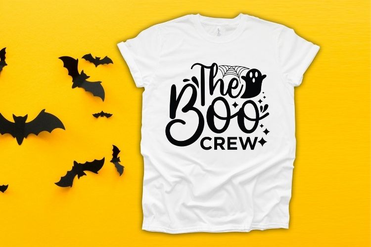 The Boo Crew - Halloween SVG Cut File Tshirt Mockup image.jpg