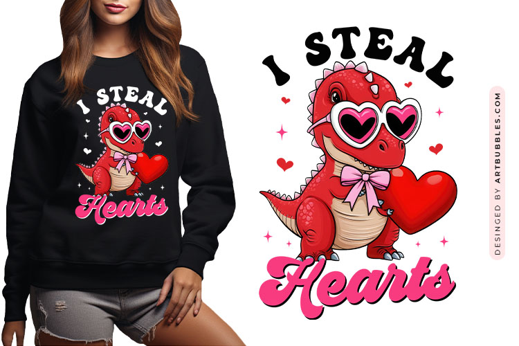 I Steal Hearts - Coquette Valentine Sublimation Design Image.jpg