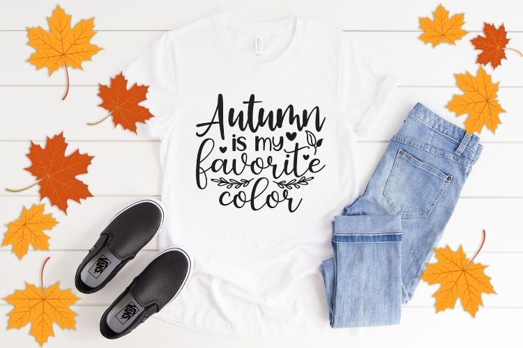 Autumn is My Favorite Color - Fall SVG Shirt Mockup image.jpg