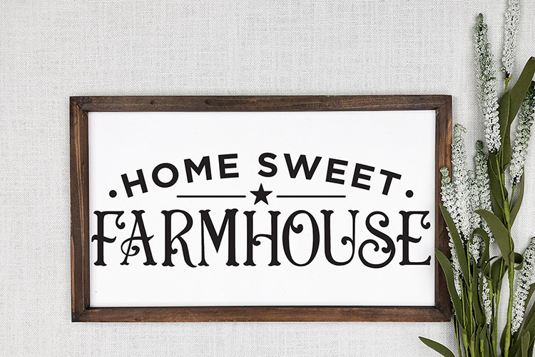 Home Sweet Farmhouse Sign - SVG Cut Files Preview 02.jpg