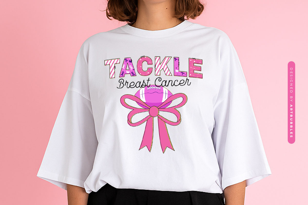 Coquette Tackle Breast Cancer Sublimation Print Sweatshirt Mockup Image.jpg