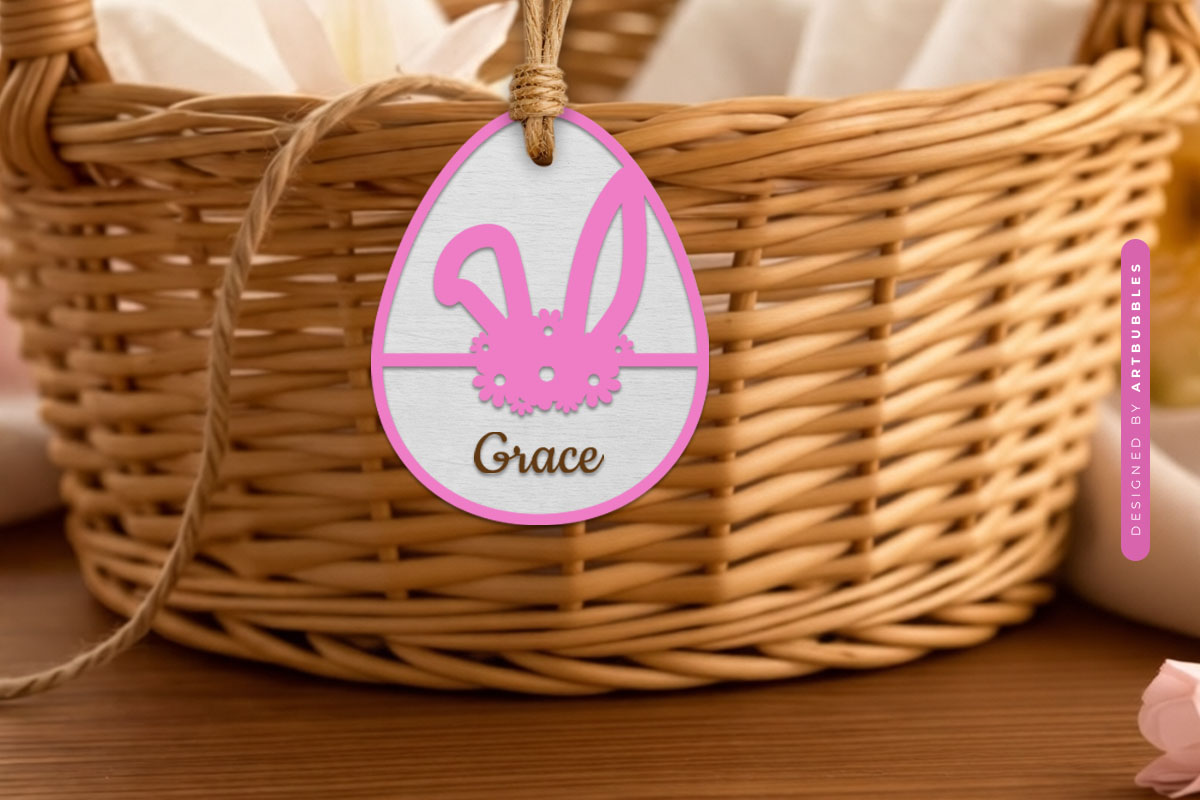 Easter Bunny Basket Tag SVG Cut File Image.jpg