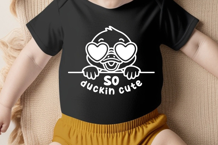 So Duckin' Cute - Adorable Baby SVG Cut File Mug Mockup Image (2).jpg