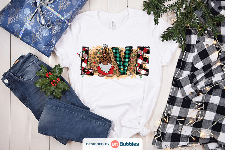 Love PNG, Gnome Christmas Sublimation Designs Preview 03.jpg