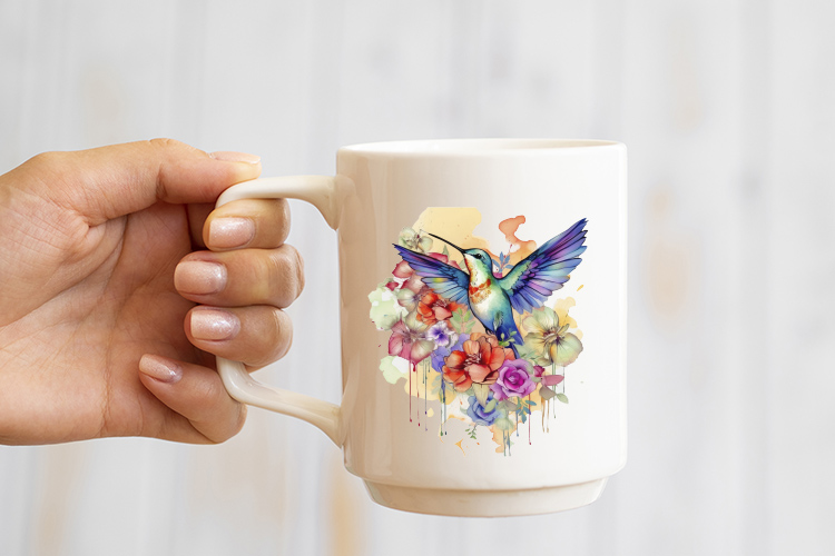 Hummingbird  Sublimation Clipart Preview 05.jpg