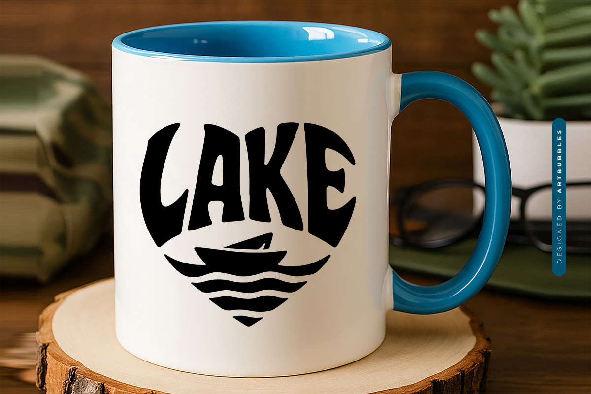 Lake SVG File for Cricut and Silhouette Mug Mockup Image.jpg