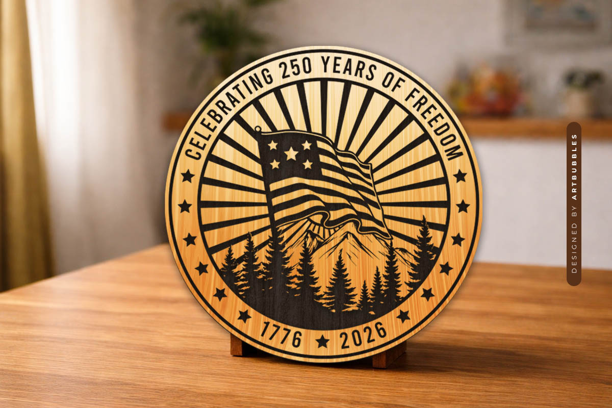 Usa 250th Anniversary Laser Cut File SVG Image 3.jpg