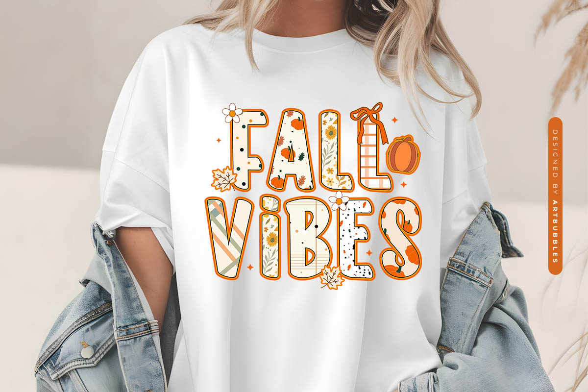 Preppy Fall Vibes Sublimation Transfer Shirt Mockup Image.jpg
