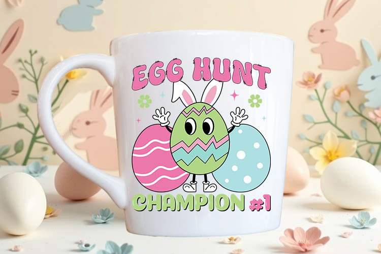 Egg Hunt Champion - Easter PNG Sublimation Mug Mockup Image.jpg