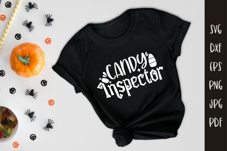 Candy Inspector - Halloween SVG Cricut