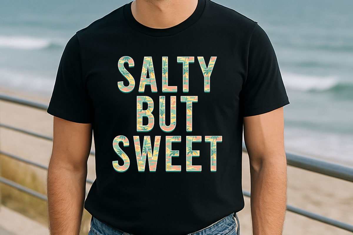 Salty But Sweet - Funny Summer Sublimation T-shirt Mockup Image.jpg