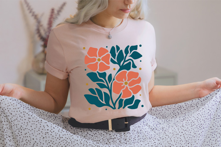 Poppy Abstract Shape Flower SVG Tshirt Mockup image.jpg