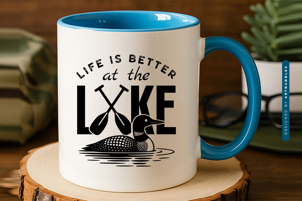 Life is Better at the Lake SVG Design Mug Mockup Image.jpg
