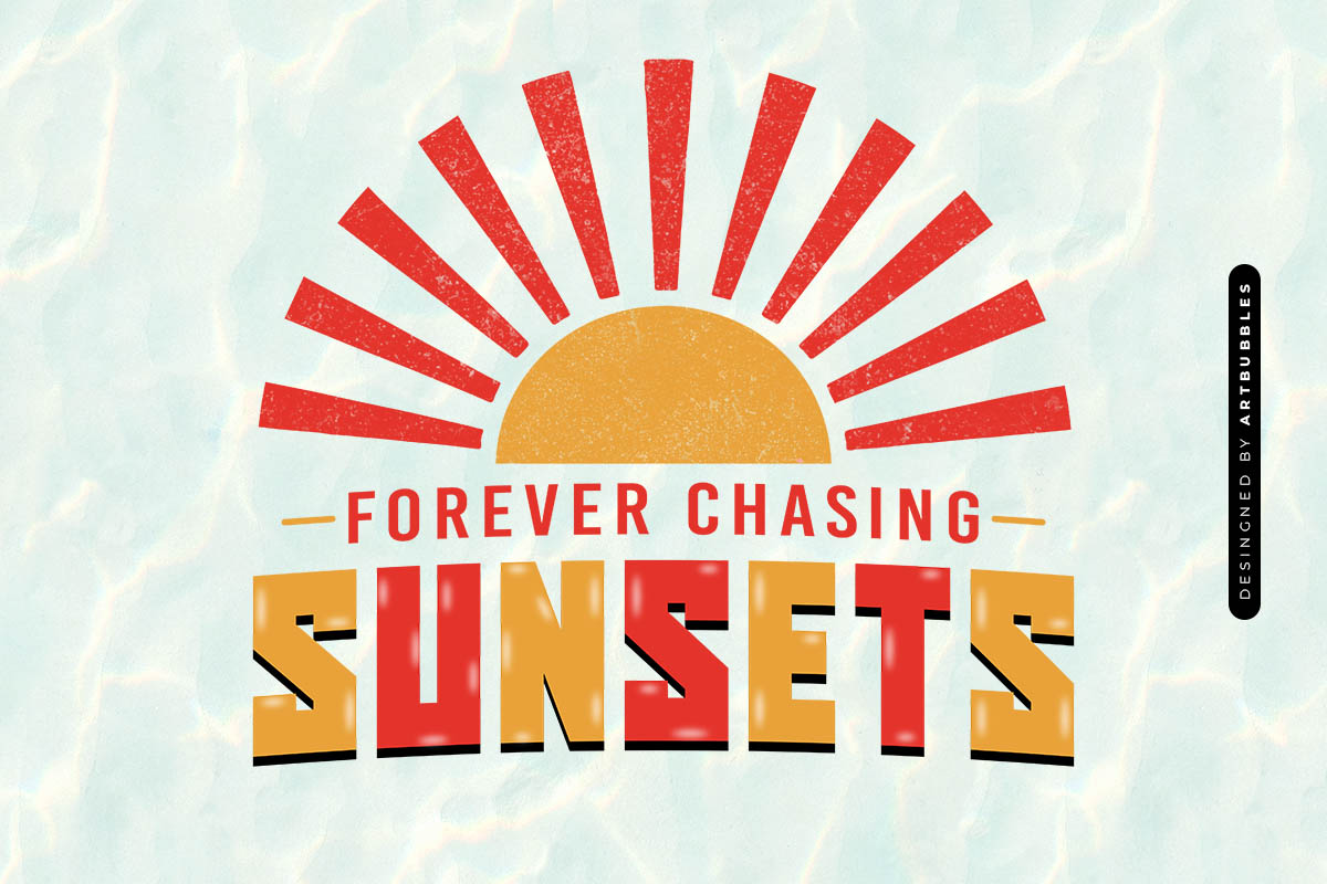 Forever Chasing Sunsets - Summer PNG Sublimation Image.jpg