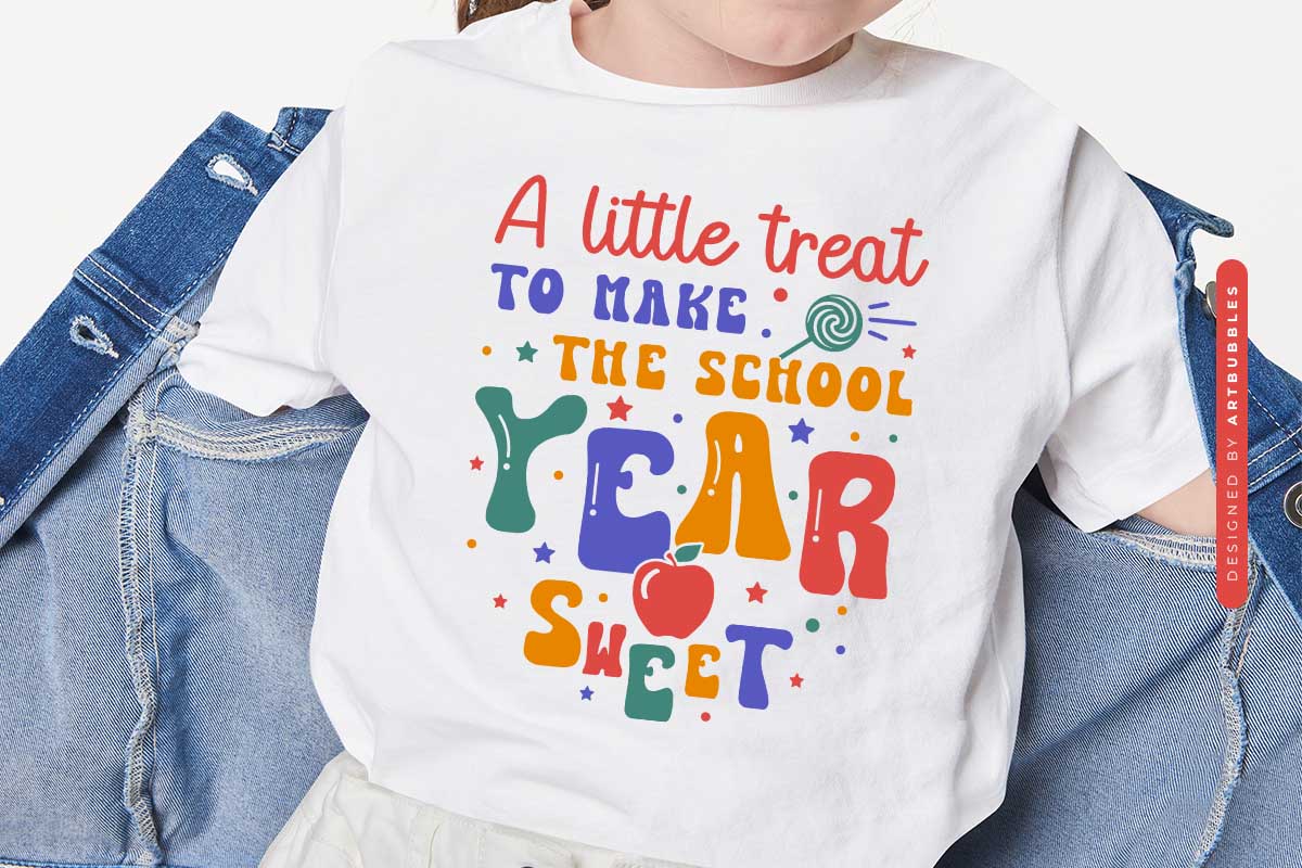 Back to School SVG File for Cricut