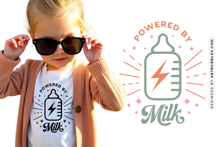 Powered By Milk - Hilarious Newborn Baby SVG Image.jpg