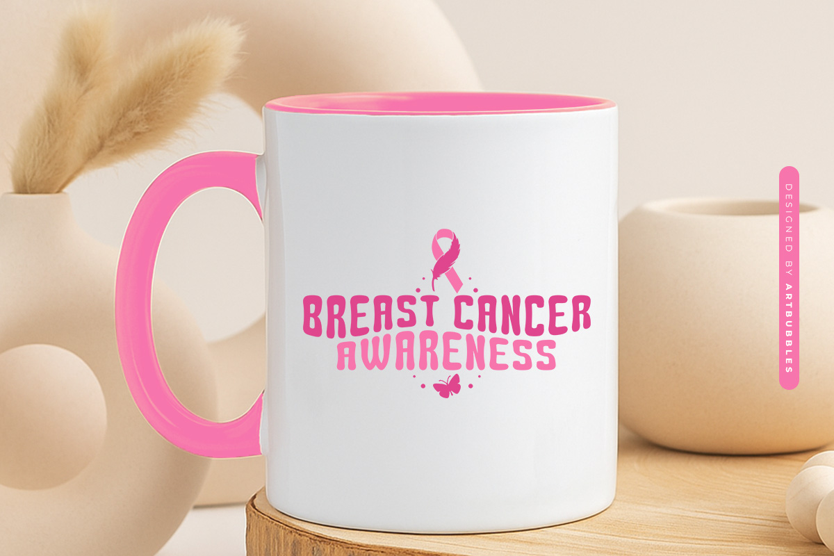 Retro Breast Cancer Awareness SVG Cut File Mug Mockup Image.jpg