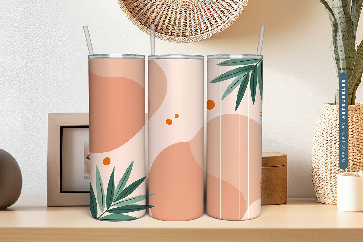 Boho Sublimation Wrap for Straight and Tapered Tumbler Image 2.jpg
